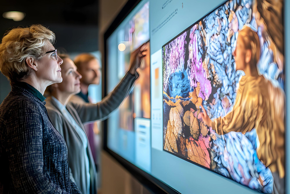 interactive video wall